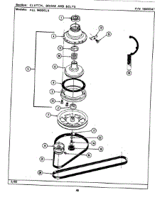 03 - Clutch, Brake & Belts parts for Maytag Washer LAT8840BAW from AppliancePartsPros.com