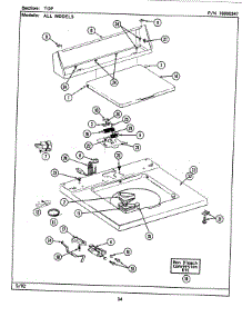 05 - Top parts for Maytag Washer LAT8840BAW from AppliancePartsPros.com