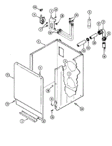02 - Cabinet (Wht / Wht & Alm / Alm) parts for Maytag Washer LAT9200BBE from AppliancePartsPros.com
