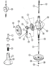 06 - Transmission (Wht / Wht & Alm / Alm) parts for Maytag Washer LAT9200BBM from AppliancePartsPros.com