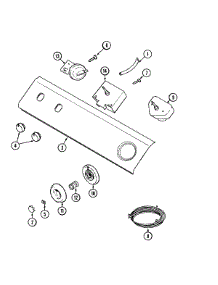 04 - Control Panel parts for Maytag Washer LAT9356AAE from AppliancePartsPros.com