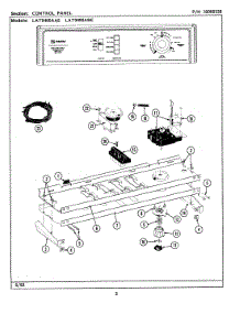 04 - Control Panel (Lat9400aae, Lat9400abe) parts for Maytag Washer LAT9400ABE from AppliancePartsPros.com