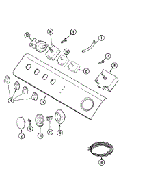 04 - Control Panel (Lat9557aaq) parts for Maytag Washer LAT9557AAQ from AppliancePartsPros.com