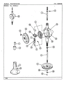 06 - Transmission parts for Maytag Washer LAT9593AAW from AppliancePartsPros.com