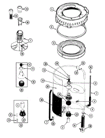07 - Tub (Law9704aam & Lat9704dam) parts for Maytag Washer LAT9704DAM from AppliancePartsPros.com
