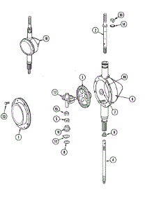 06 - Transmission parts for Maytag Washer LAT9757AAE from AppliancePartsPros.com