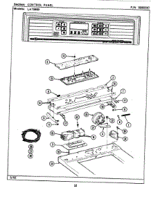 04 - Control Panel parts for Maytag Washer LAT9900ABL from AppliancePartsPros.com