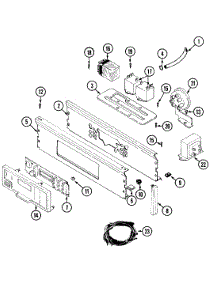 04 - Control Panel parts for Maytag Washer LAT9904AAM from AppliancePartsPros.com