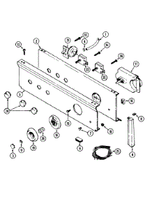 04 - Control Panel (Law9704aam & Lat9704dam) parts for Maytag Washer LAW9704AAM from AppliancePartsPros.com