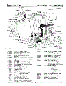 02 - Base Assembly & Components parts for Maytag Range LCLE700 from AppliancePartsPros.com