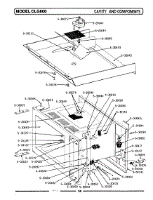 08 - Cavity & Components parts for Maytag Range LCLG600 from AppliancePartsPros.com