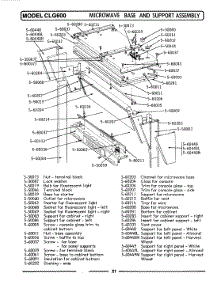 11 - Microwave Base & Support Assembly parts for Maytag Range LCLG600 from AppliancePartsPros.com