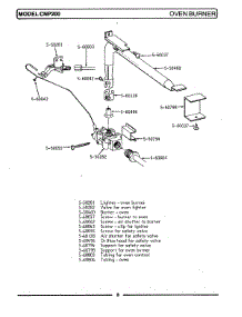 02 - Oven Burner parts for Maytag Range LCNP200 from AppliancePartsPros.com
