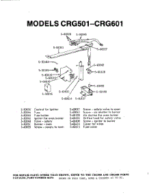 07 - Oven Burner (Crg501 / Crg601) parts for Maytag Range LCRG501 from AppliancePartsPros.com