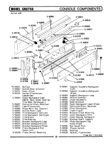 03 - Control Panel parts for Maytag Range LCRG750 from AppliancePartsPros.com