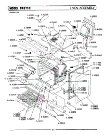04 - Oven Assembly parts for Maytag Range LCRG750 from AppliancePartsPros.com