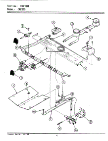 02 - Control (Crp205) parts for Maytag Range LCRP205 from AppliancePartsPros.com