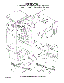03 - Liner Parts parts for Maytag Refrigerator ATF1822MRE00 from AppliancePartsPros.com