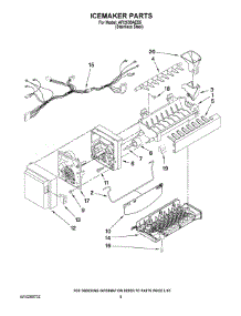 05 - Icemaker Parts parts for Maytag Refrigerator AFI2538AES5 from AppliancePartsPros.com