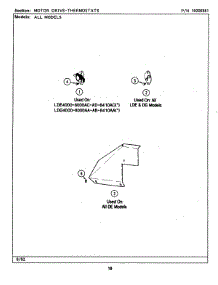 07 - Motor Drive-Thermostats parts for Maytag Dryer LDE7480ACL from AppliancePartsPros.com