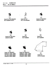 10 - Thermostats parts for Maytag Dryer LDE8500 from AppliancePartsPros.com
