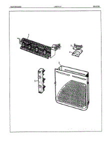 03 - Heater parts for Norge Dryer LDE9127H from AppliancePartsPros.com
