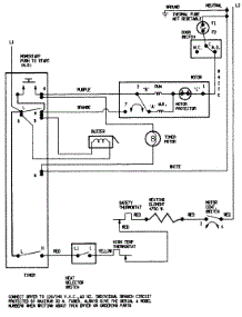 05 - Wiring Information parts for Admiral Dryer LDEA100ACL from AppliancePartsPros.com