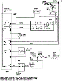07 - Wiring Information (Ldea200ace / Acm) parts for Admiral Dryer LDEA200ACM from AppliancePartsPros.com
