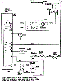 07 - Wiring Information parts for Admiral Dryer LDEA300AGE from AppliancePartsPros.com