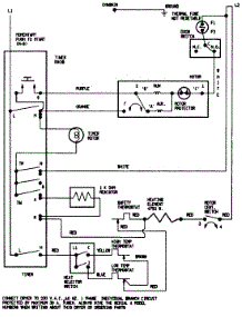 07 - Wiring Information parts for Admiral Dryer LDEA300AKE from AppliancePartsPros.com