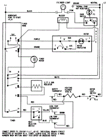 06 - Wiring Information parts for Admiral Dryer LDEA400ACL from AppliancePartsPros.com