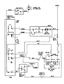 07 - Wiring Information parts for Admiral Dryer LDG1000AAE from AppliancePartsPros.com
