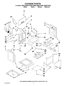 03 - Chassis Parts parts for Maytag Range MER8770WB0 from AppliancePartsPros.com