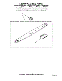 04 - Lower Washarm Parts parts for Maytag Dishwasher MDBH968AWQ1 from AppliancePartsPros.com