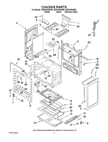 04 - Chassis Parts parts for Maytag Range MGR7665WB0 from AppliancePartsPros.com