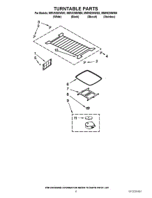 05 - Turntable Parts parts for Maytag Microwave MMV5208WW0 from AppliancePartsPros.com