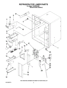 02 - Refrigerator Liner Parts parts for Maytag Refrigerator 7MI2569VEM2 from AppliancePartsPros.com