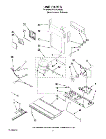 05 - Unit Parts parts for Maytag Refrigerator MFD2562VEM2 from AppliancePartsPros.com