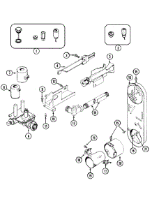 06 - Gas Valve (Ldg7304aam & Ldg7304abm) parts for Maytag Dryer LDG7304ABM from AppliancePartsPros.com