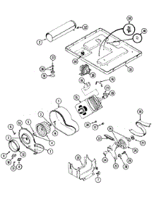 05 - Motor Drive parts for Maytag Dryer LDG7304AGL from AppliancePartsPros.com