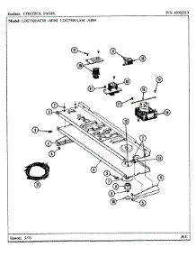 04 - Control Panel (Lde7500acm,Adm) & (Ldg) parts for Maytag Dryer LDG7500AAL from AppliancePartsPros.com