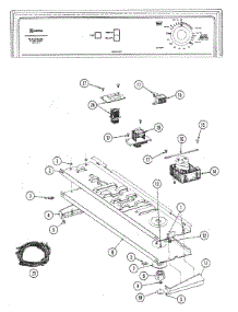 05 - Control Panel (Ldg7500aal,Aaw,Abl,Abw) parts for Maytag Dryer LDG7500ABL from AppliancePartsPros.com