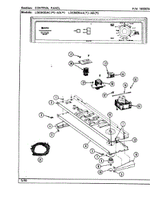 03 - Control Panel parts for Maytag Dryer LDG8420ABL from AppliancePartsPros.com