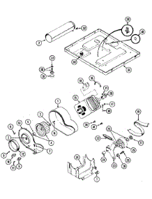 07 - Motor Drive parts for Maytag Dryer LDG8424AAE from AppliancePartsPros.com
