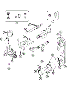 06 - Gas Valve parts for Maytag Dryer LDG8426AAM from AppliancePartsPros.com