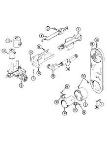 05 - Gas Valve parts for Admiral Dryer LDG8426GGE from AppliancePartsPros.com