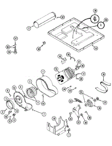 07 - Motor Drive parts for Maytag Dryer LDG9306ABE from AppliancePartsPros.com