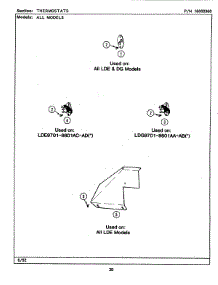 07 - Thermostats parts for Maytag Dryer LDG9701AAL from AppliancePartsPros.com