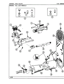 05 - Gas Valve parts for Maytag Dryer LDG9800AAL from AppliancePartsPros.com