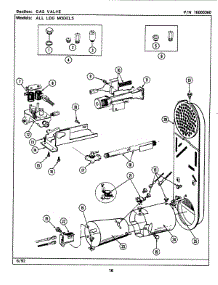 05 - Gas Valve parts for Maytag Dryer LDG9801AAW from AppliancePartsPros.com